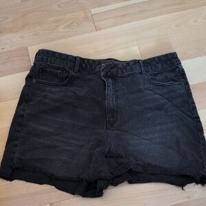 American Eagle Outfitters Dark Gray Jean Shorts